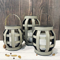 Traditional Rattan Outdoor Light