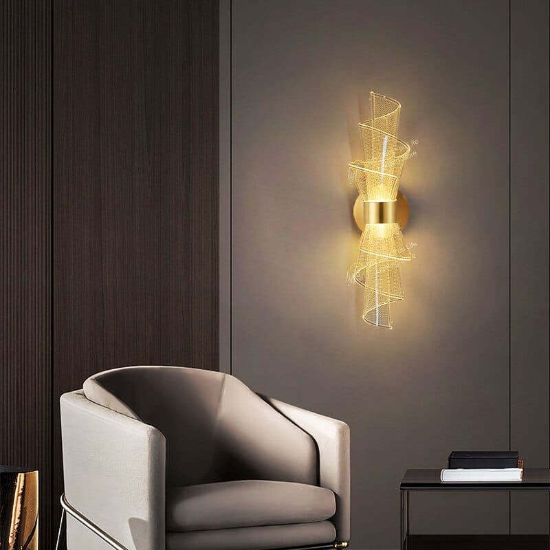 Deluxe Bloom Torch Wall Light