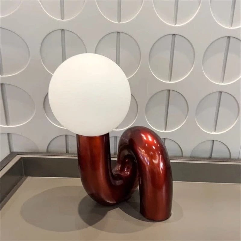 Modern Twist Lamp