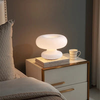 Minimalistische Maki White Mushroom Lampe