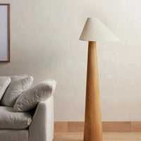 Moderne Mushi Houten Vloerlamp