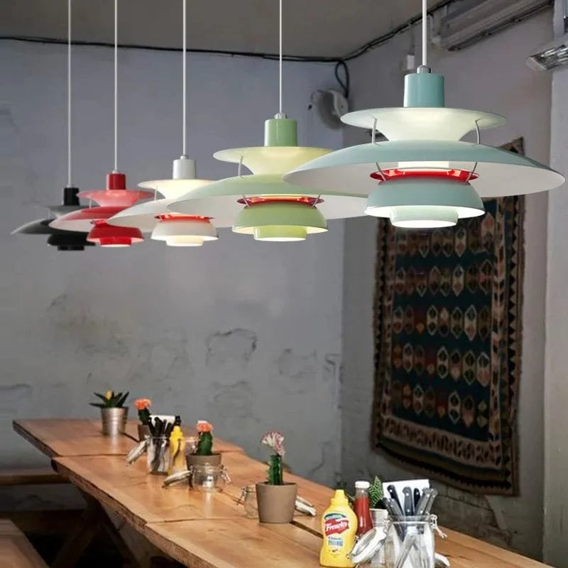 Colorful Danish Pendant Light