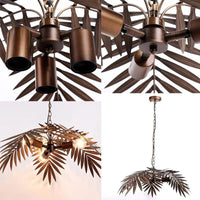 Unique Palmae Leaf Chandelier