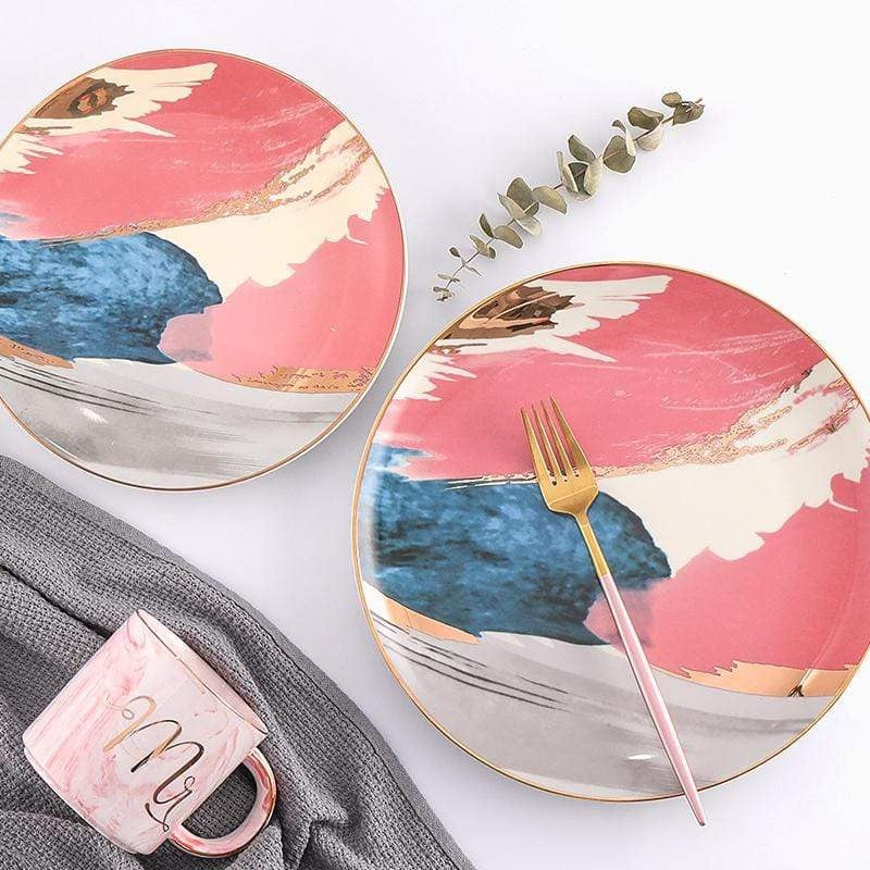 Colorful Plate Collection