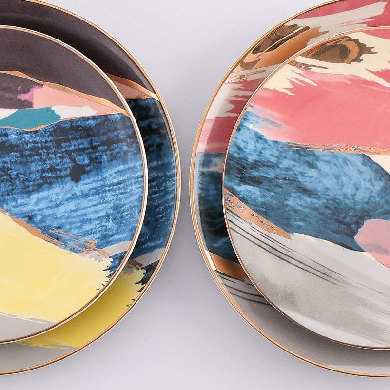 Colorful Plate Collection