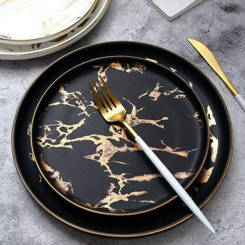 Luxurious Lightning Plate Collection