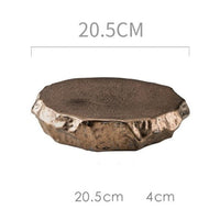 Luxurious Stone Plate Collection