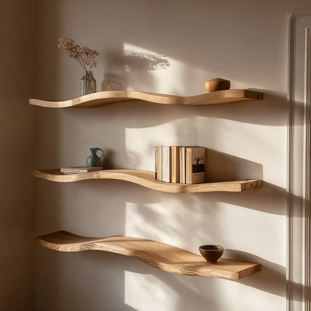 Solid wood furniture piece showcasing natural grain and sustainable craftsmanship