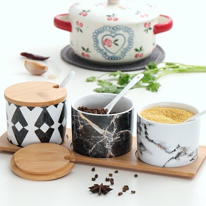 Modern Matisse Spice Jar Set