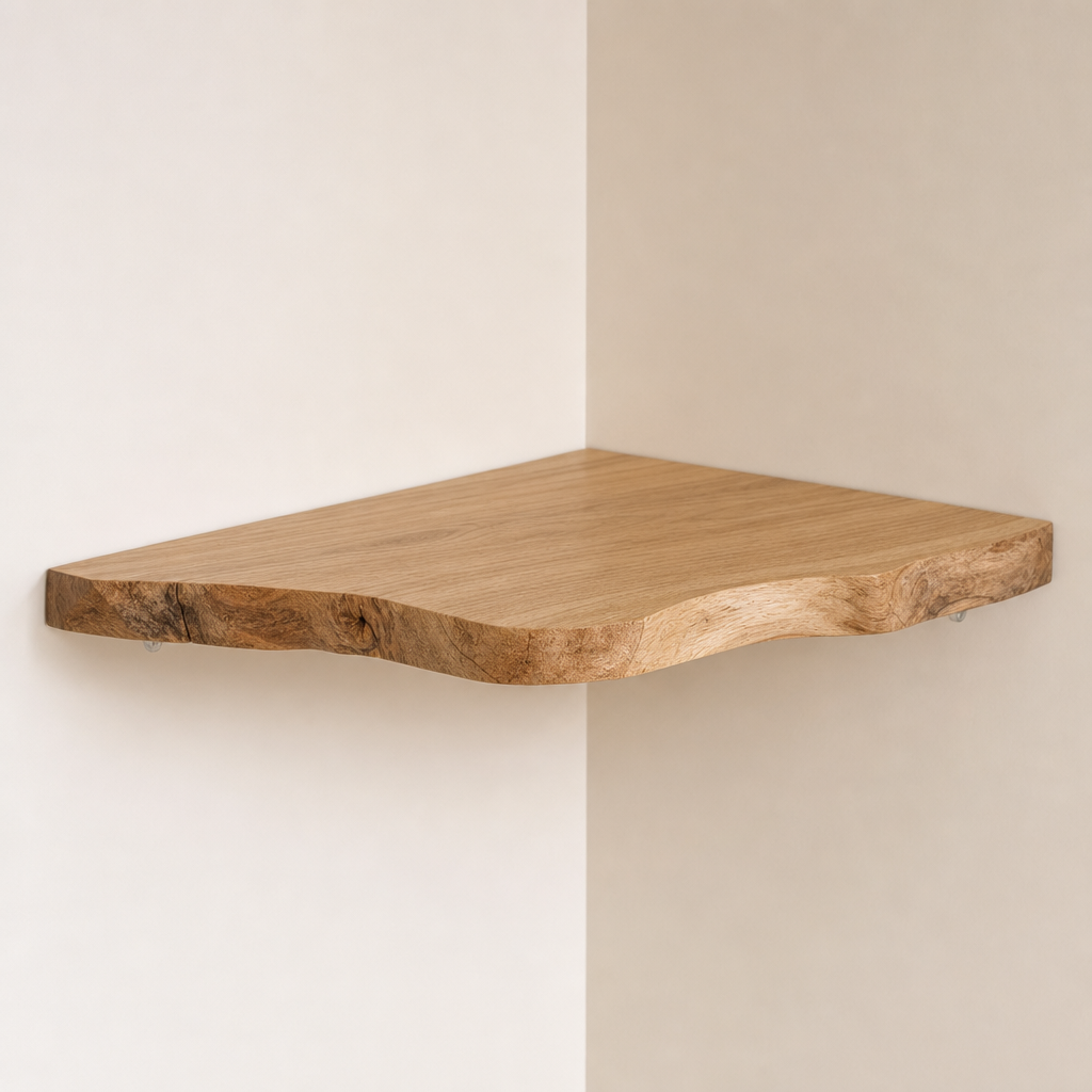 Close-up of light oak wood grain texture with fine, even pattern