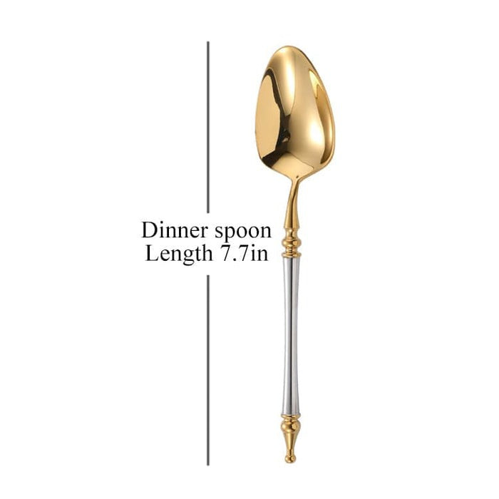 Golden Cutlery Set