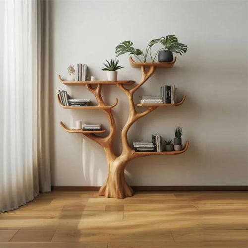 Handmade Tree BookShelf Living Room Decor Gift