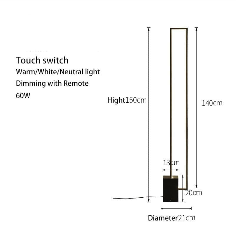 Moderne Kunst Vloerlamp